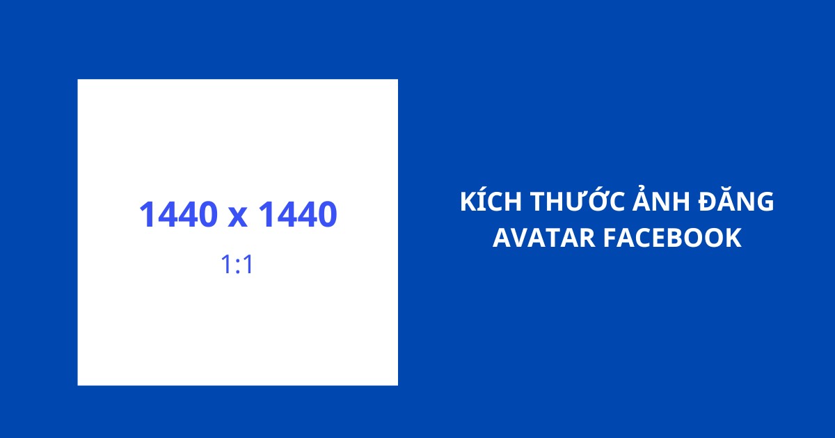 kích thước ảnh đại diện đăng facebook